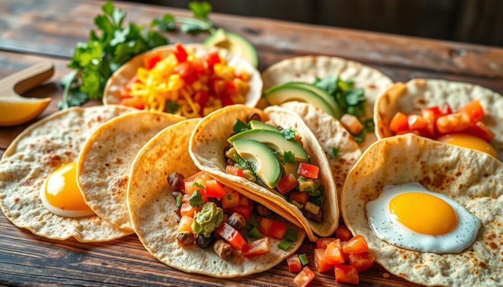 Breakfast Taco Tortilla Selection