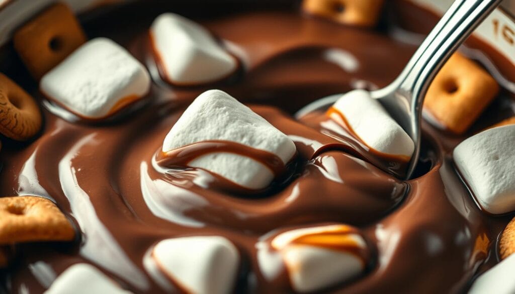 Hot Chocolate Dip Dessert