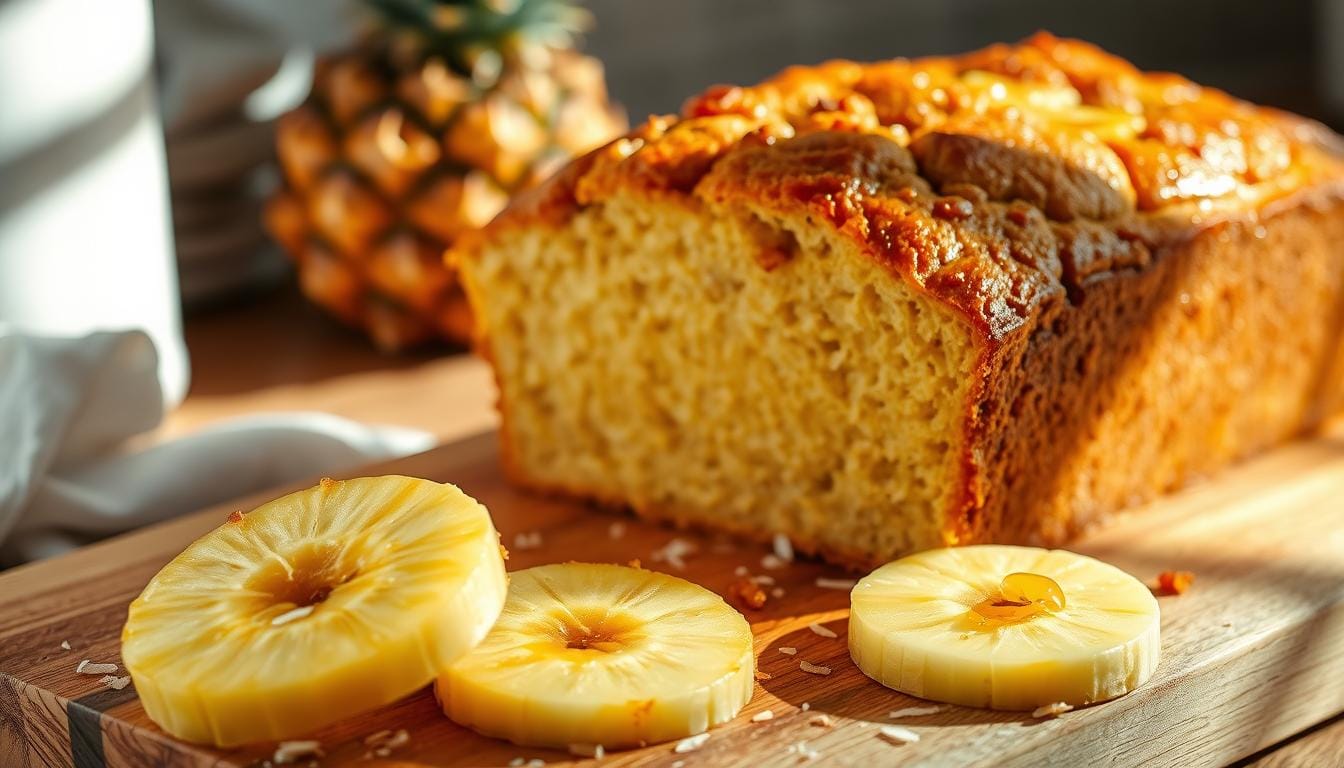 pineapple banana bread