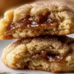 Freshly baked Brown Sugar Cinnamon Butter Cookies on a cooling rack