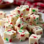 Colorful Christmas candy made from Grandma's traditional holiday recipes.