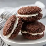 Delicious Keto Gingerbread Whoopie Pies perfect for holiday celebrations