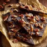 Delicious Maple Pecan Christmas Crack perfect for holiday treats.